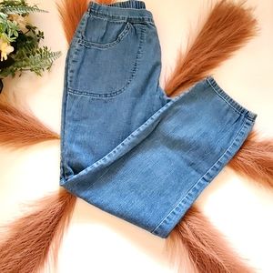 White stay jeans for woman size S